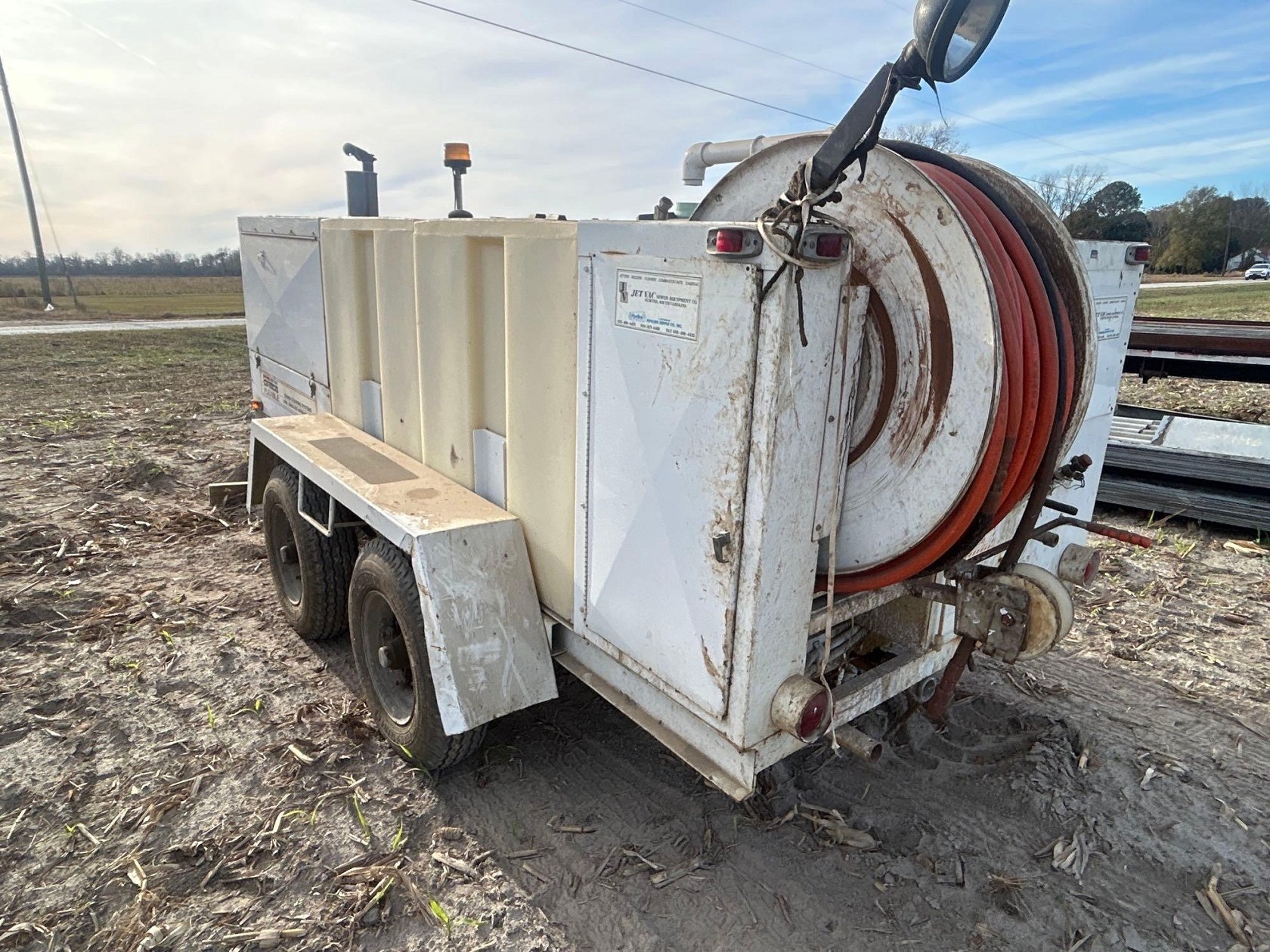 SRECO SEWER CLEANING SYSTEM JET VAC