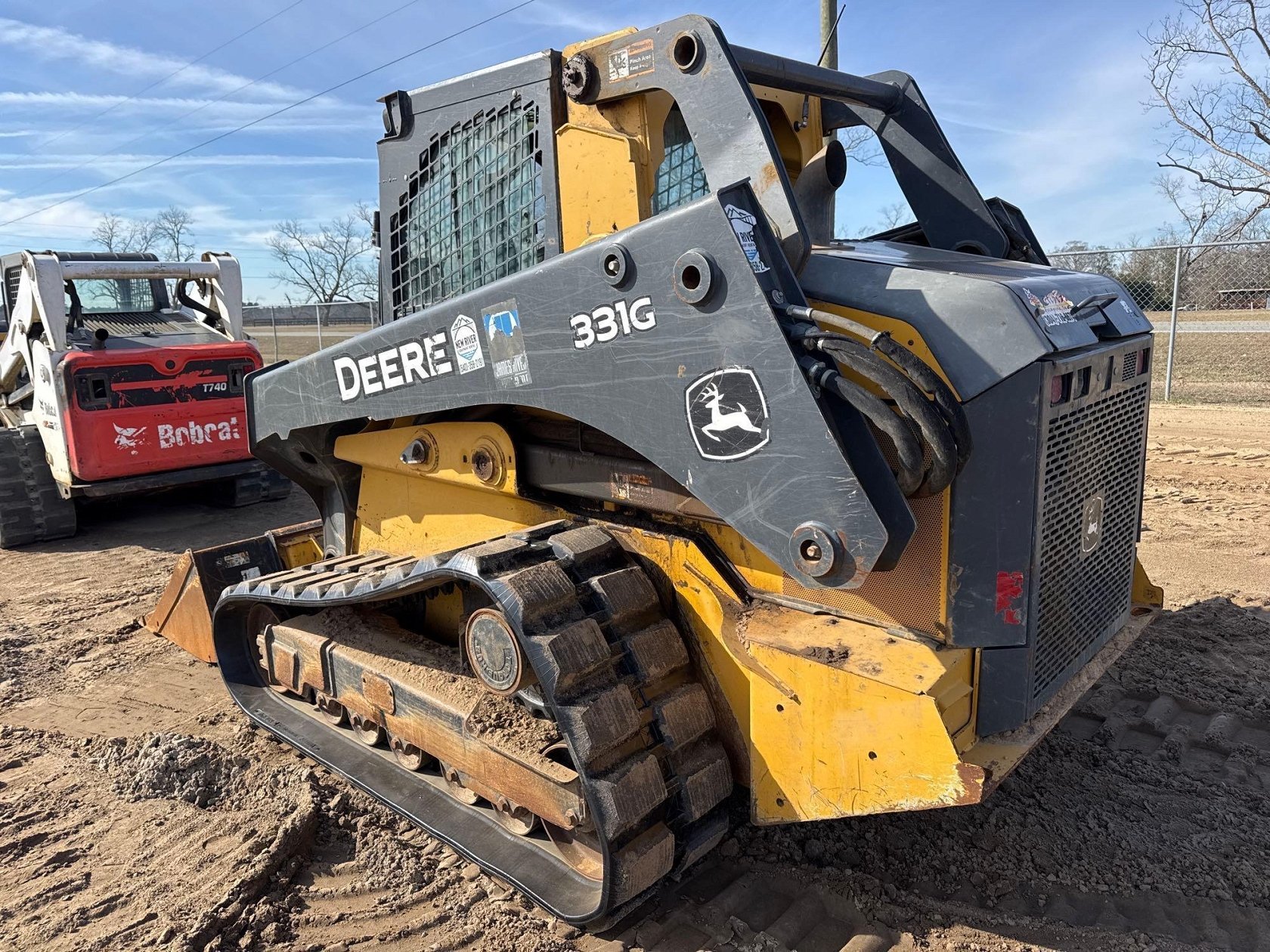 2016 JOHN DEERE 331G SKID STEER