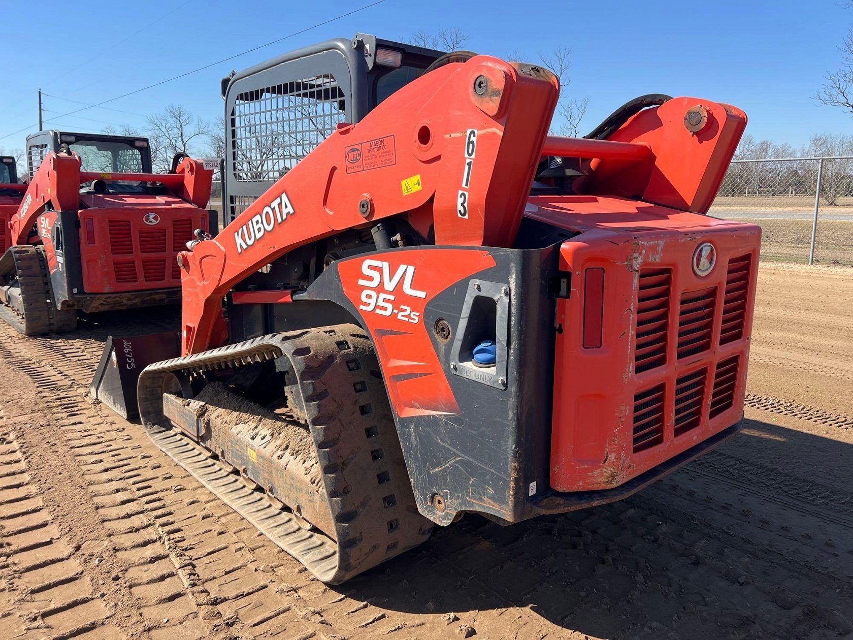 2016 KUBOTA SVL95-2S SKID STEER