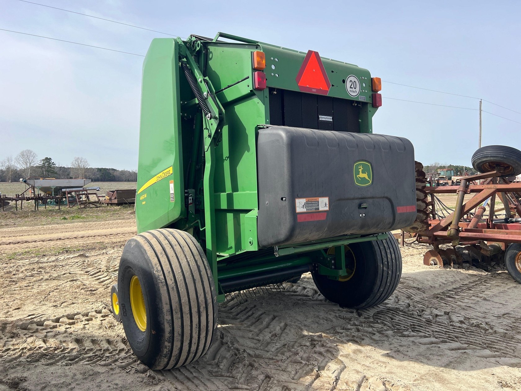 460m JOHN DEERE 460M SILAGE ROUND BALER