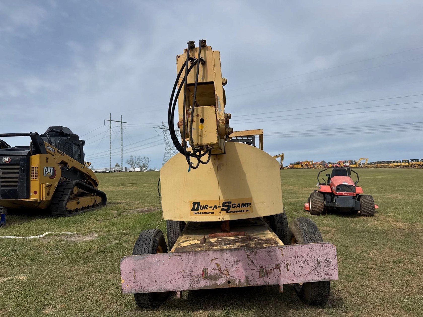 Inop Equipment Rackets INOP DUR-A-SCAMP PM 50731/21 TELESCOPIC BOOM LIFT