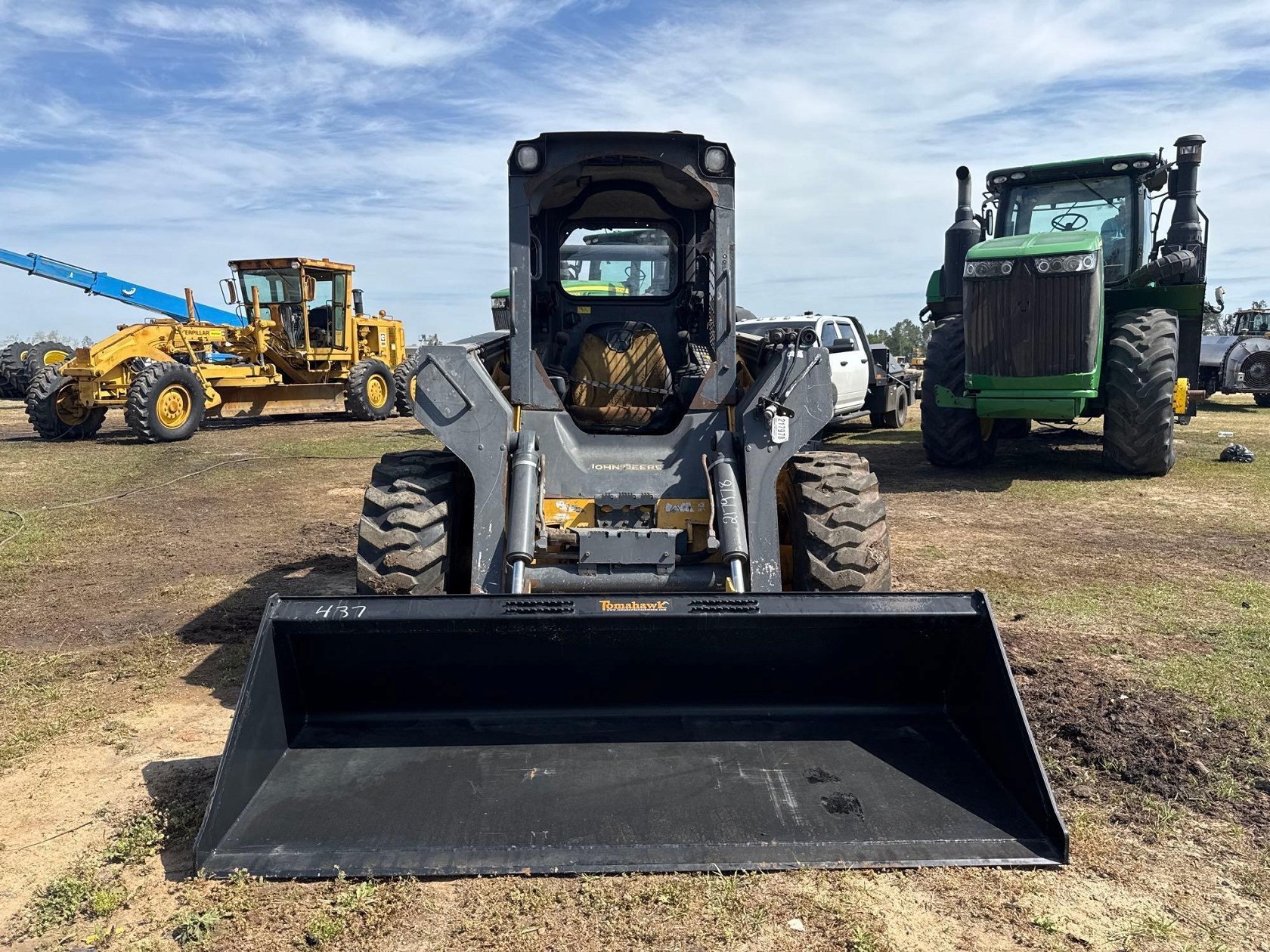 2015 JOHN DEERE 328E SKID STEER
