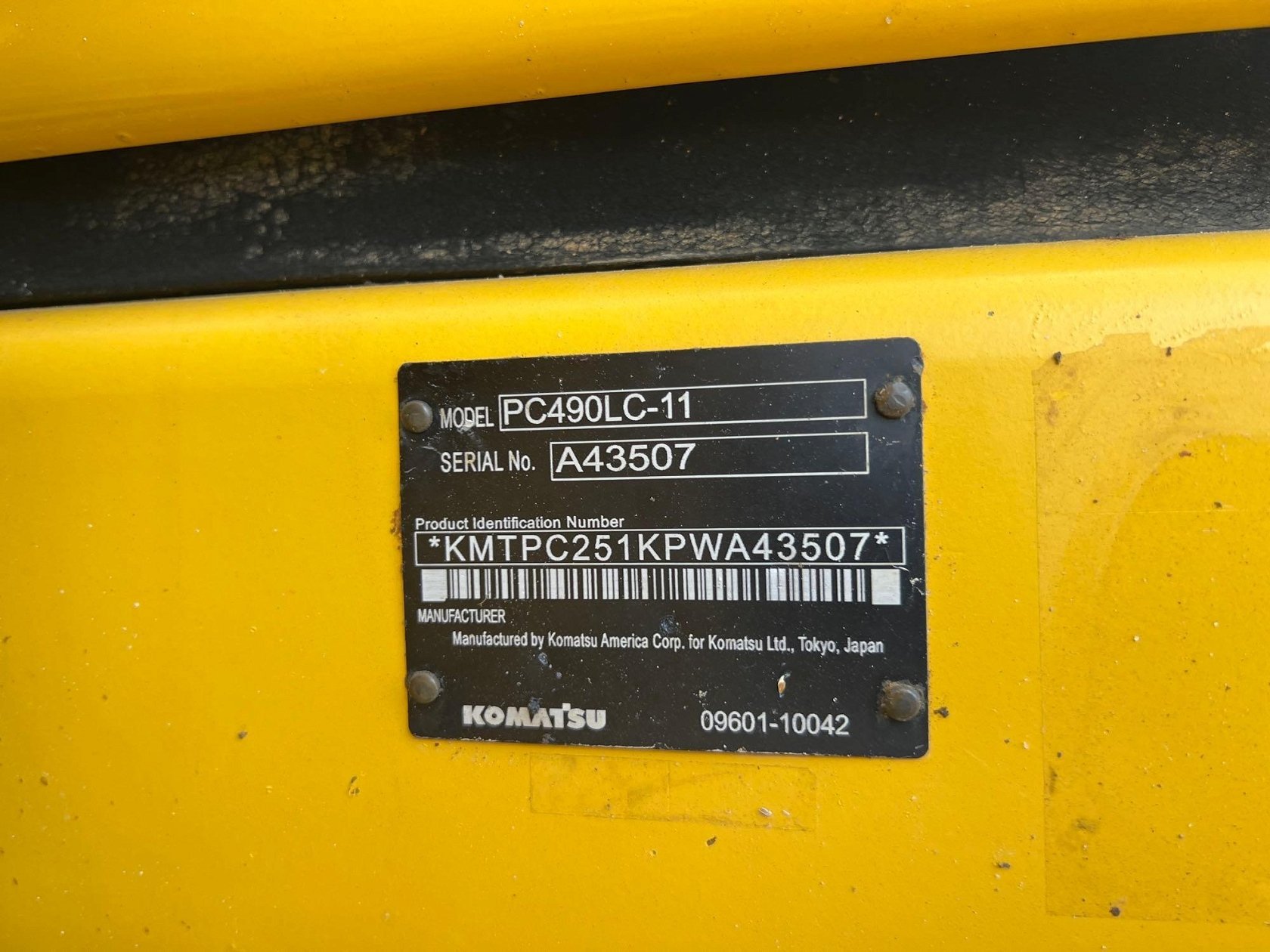2023 KOMATSU PC490LC-11 EXCAVATOR