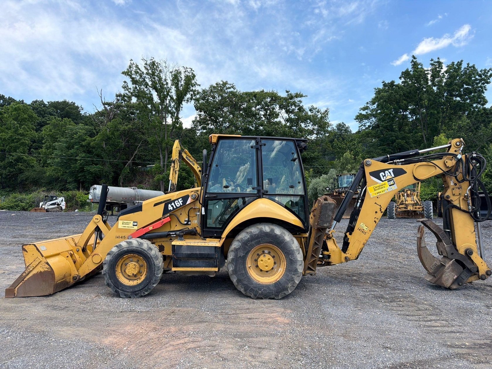 2015 CATERPILLAR 416F BACKHOE