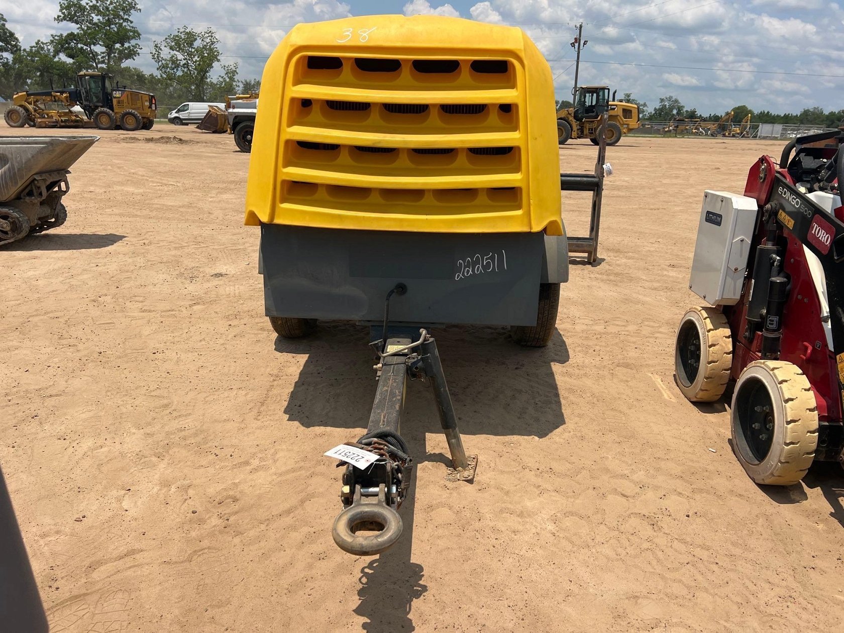 2021 ATLAS COPCP XAS188CD8 CW PORTABLE AIR COMPRE